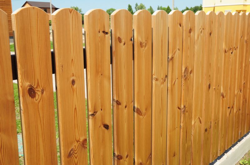 Solid Board Fence Installation